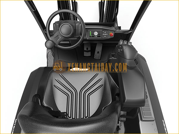 Xe nâng điện ngồi lái 3 bánh Mitsubishi FB16-ANT