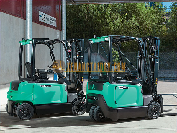 Xe nâng điện ngồi lái 3 bánh Mitsubishi FB16-ANT
