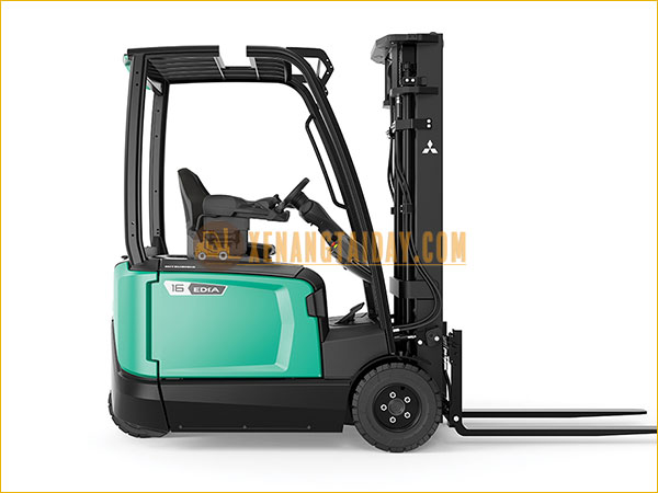 Xe nâng điện ngồi lái 3 bánh Mitsubishi FB16-ANT