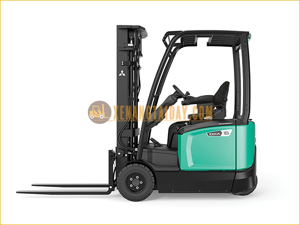 Xe nâng điện ngồi lái 3 bánh Mitsubishi FB16-ANT
