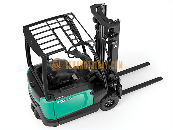 Xe nâng điện ngồi lái 3 bánh Mitsubishi FB16-ANT