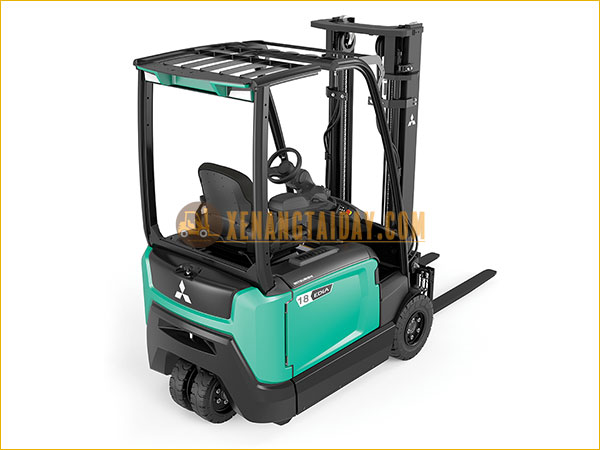 Xe nâng điện ngồi lái 3 bánh Mitsubishi FB18-ANT