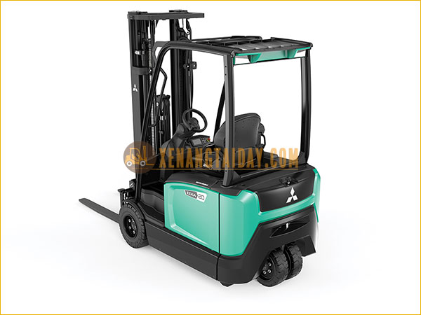 Xe nâng điện ngồi lái 3 bánh Mitsubishi FB20-ANT