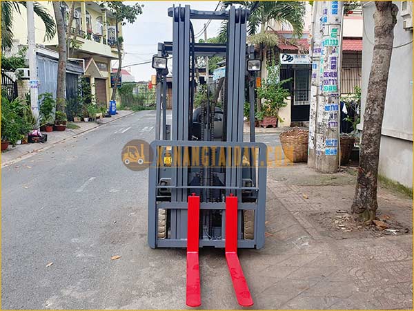Xe nâng điện ngồi lái 3 bánh NICHIYU FBT15PSN-75-500M