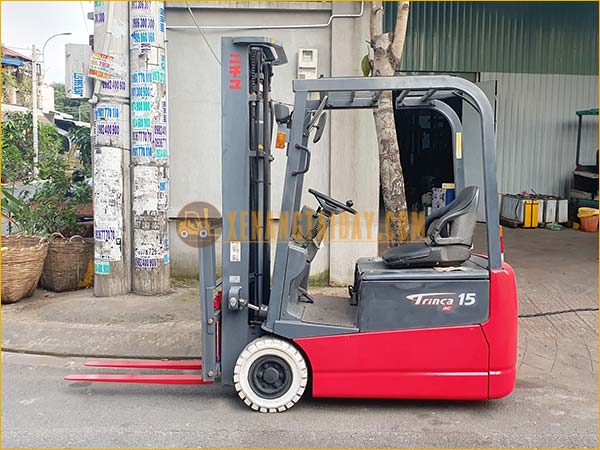 Xe nâng điện ngồi lái 3 bánh NICHIYU FBT15PSN-75-500M