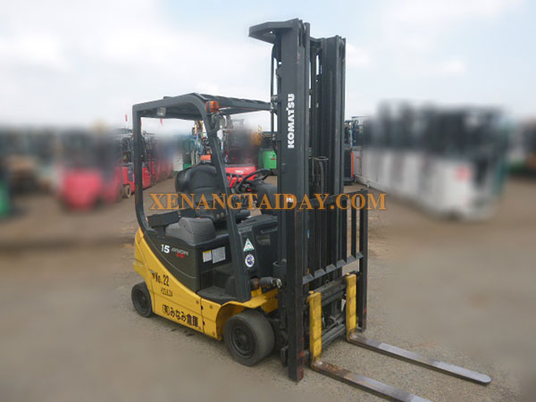Xe nâng điện ngồi lái KOMATSU FB15-12