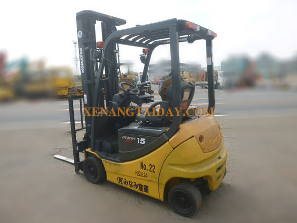 Xe nâng điện ngồi lái KOMATSU FB15-12