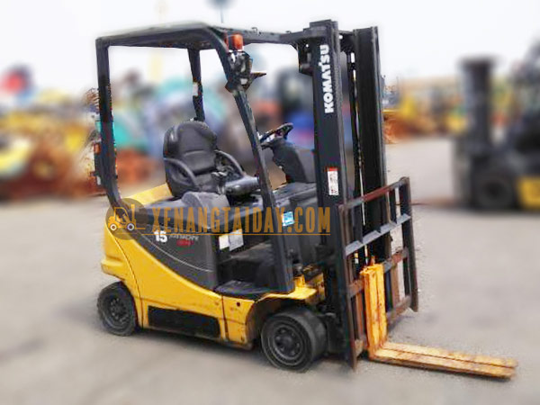 Xe nâng điện ngồi lái KOMATSU FB15-12