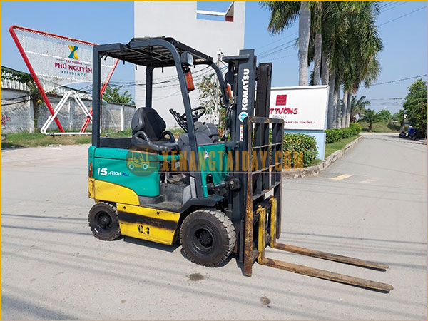 Xe nâng điện ngồi lái KOMATSU FB15EX-11