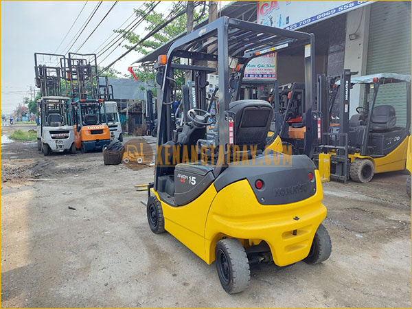 Xe nâng điện ngồi lái KOMATSU FB15-12