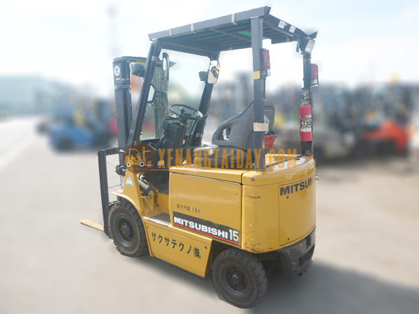 Xe nâng điện ngồi lái Mitsubishi FB15 - FB1