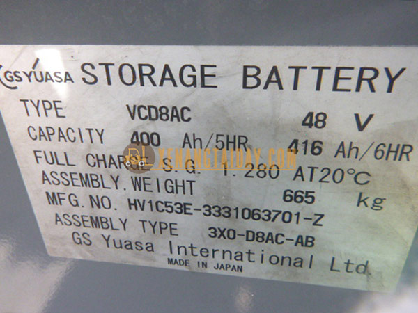 Xe nâng điện ngồi lái Mitsubishi FB15PN