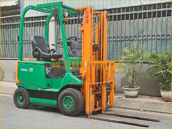 Xe nâng điện ngồi lái NICHIYU FB15P-75B-300PFL