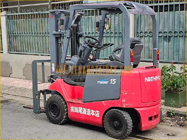 Xe nâng điện ngồi lái NICHIYU FB15PL-75-300SF