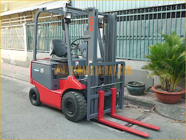 Xe nâng điện ngồi lái 1.5 tấn NICHIYU FB15PN-70-300