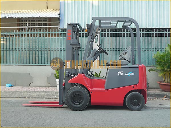 Xe nâng điện ngồi lái 4 bánh Nichiyu