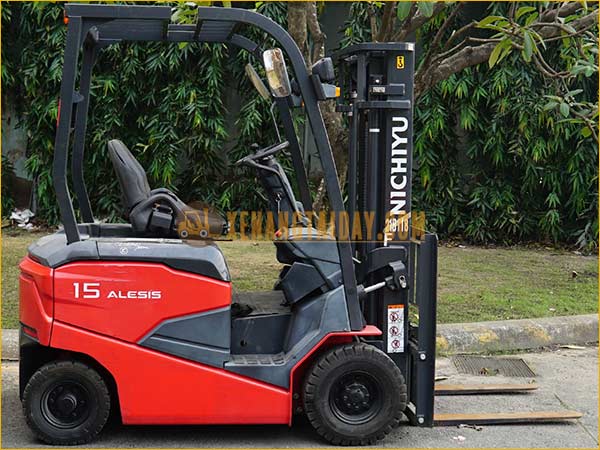 Xe nâng điện ngồi lái NICHIYU FB15PN-80-300