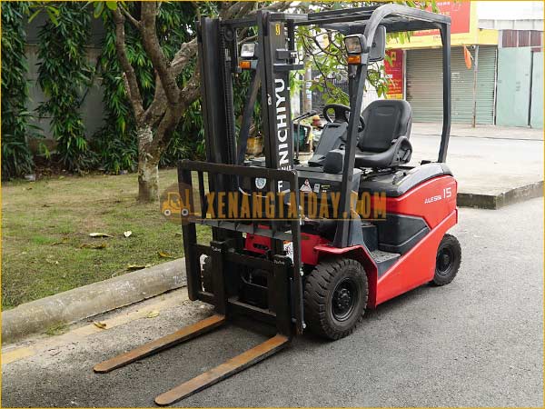 Xe nâng điện ngồi lái NICHIYU FB15PN-80-300