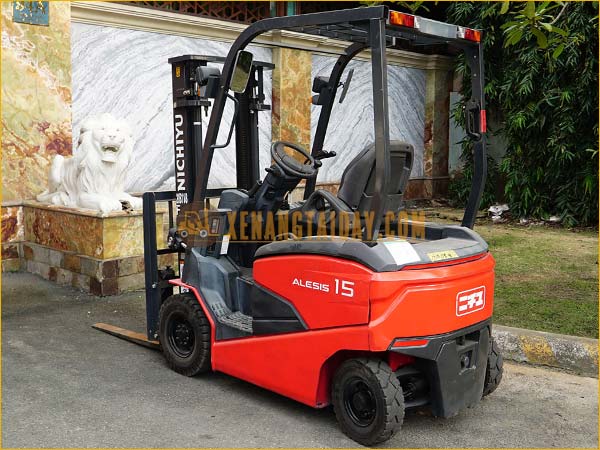 Xe nâng điện ngồi lái NICHIYU FB15PN-80-300