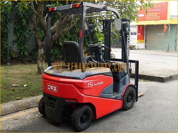 Xe nâng điện ngồi lái NICHIYU FB15PN-80-300