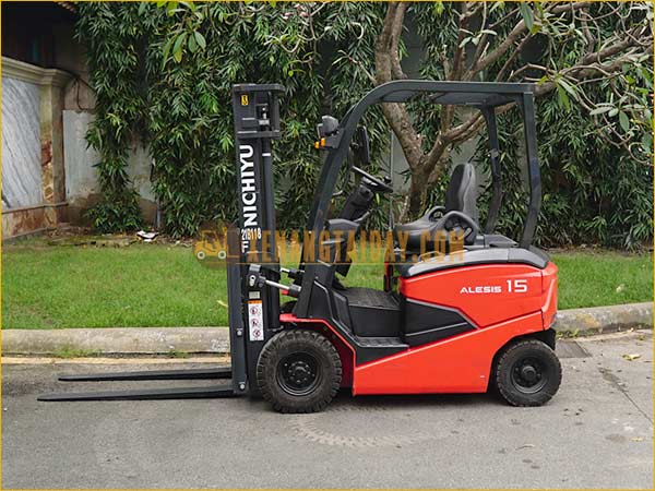 Xe nâng điện ngồi lái NICHIYU FB15PN-80-300