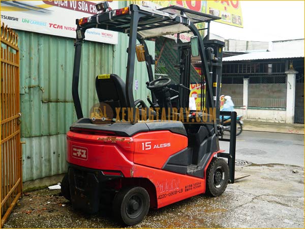 Xe nâng điện ngồi lái NICHIYU FB15PN-80-300AF