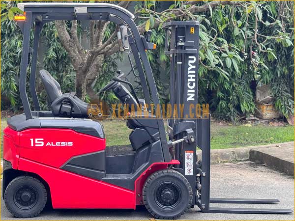 Xe nâng điện ngồi lái NICHIYU FB15PN-80-300AF