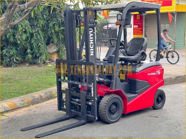 Xe nâng điện ngồi lái NICHIYU FB15PN-80-300AF