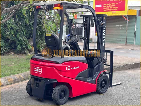 Xe nâng điện ngồi lái NICHIYU FB15PN-80-300AF