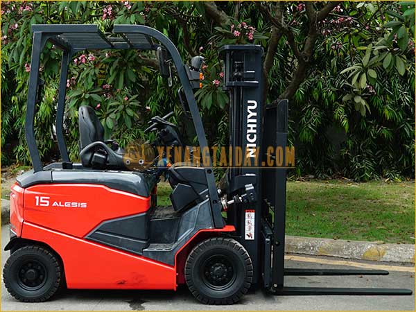 Xe nâng điện ngồi lái NICHIYU FB15PN-80BC-300F