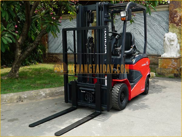 Xe nâng điện ngồi lái NICHIYU FB15PN-80BC-300F