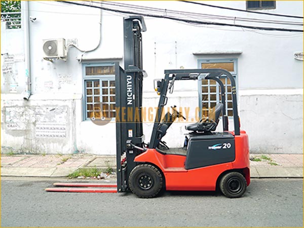 Xe nâng điện ngồi lái 2 tấn NICHIYU FB20PN-77-500SF