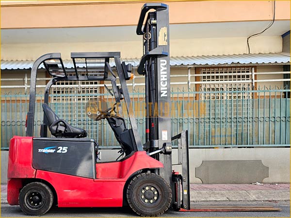 Xe nâng điện ngồi lái NICHIYU FB25PN-77B-450SF