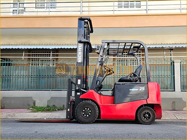 Xe nâng điện ngồi lái NICHIYU FB25PN-77B-450SF
