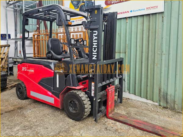 Xe nâng điện ngồi lái NICHIYU FBB25PN-80-300SF