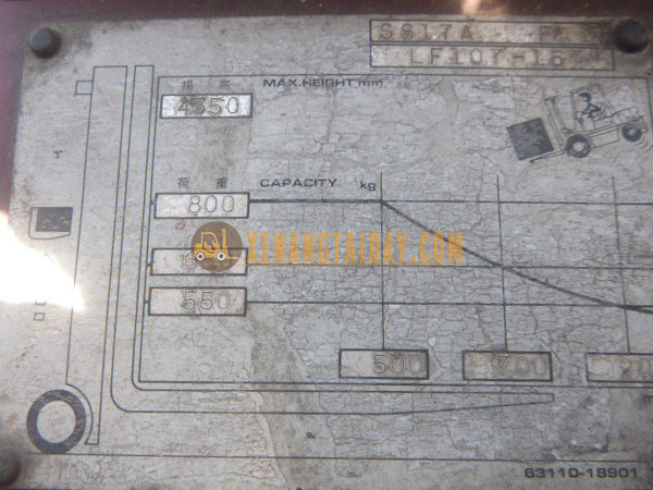 Xe nâng điện ngồi lái TCM FA15B-J