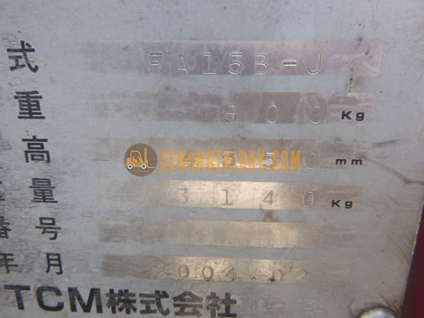 Xe nâng điện ngồi lái TCM FA15B-J