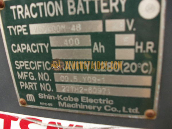 Xe nâng điện ngồi lái TCM FB15-6