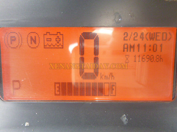Xe nâng điện ngồi lái TCM FB15-8