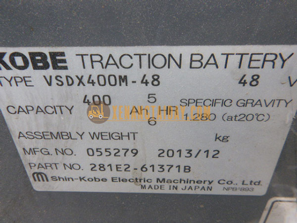 Xe nâng điện ngồi lái TCM FB15-8