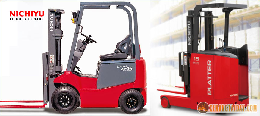 Xe Nâng Điện NICHIYU Nhật Bản 