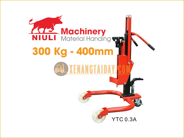 Xe nâng kẹp thùng phuy 300kg YTC 0.3A NIULI 