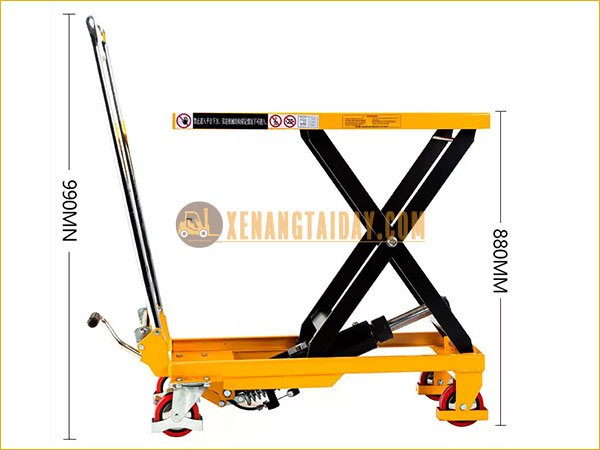 Xe nâng mặt bàn 500kg Noblelift TF50