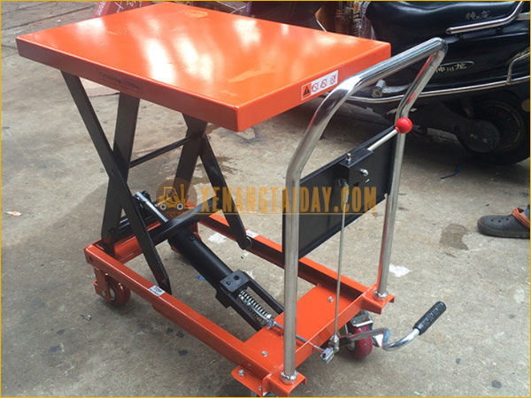 Xe nâng mặt bàn NIULI 300kg WP300, cao 900mm