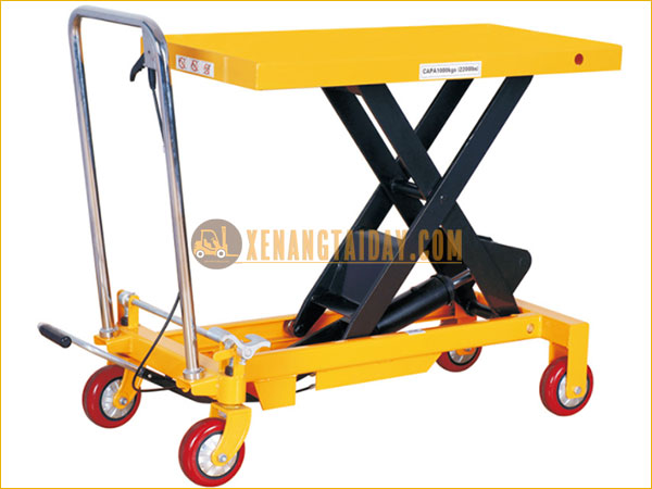 Xe nâng mặt bàn NIULI 300kg WP300, cao 900mm