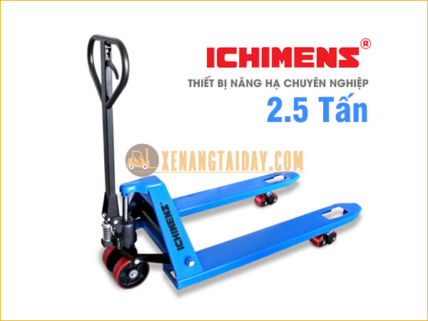 Xe nâng tay 2.5 tấn ICHIMENS XT540-800 | XT540-950 | XT540-1150 | XT680-1150