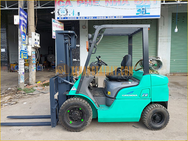 Xe nâng xăng - gas MITSUBISHI FGE20T
