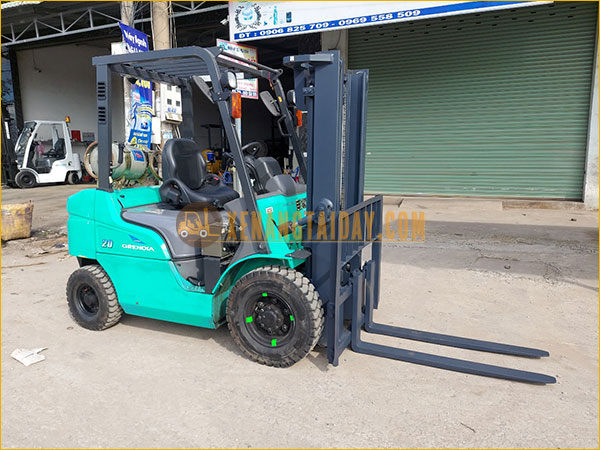 Xe nâng xăng - gas MITSUBISHI FGE20T
