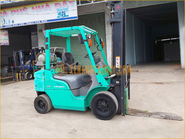 Xe nâng xăng - Gas MITSUBISHI FGE20T