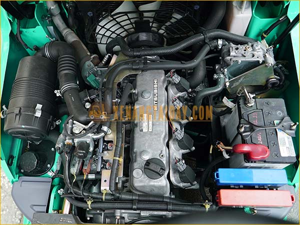 Xe nâng xăng - gas MITSUBISHI KFGE18T
